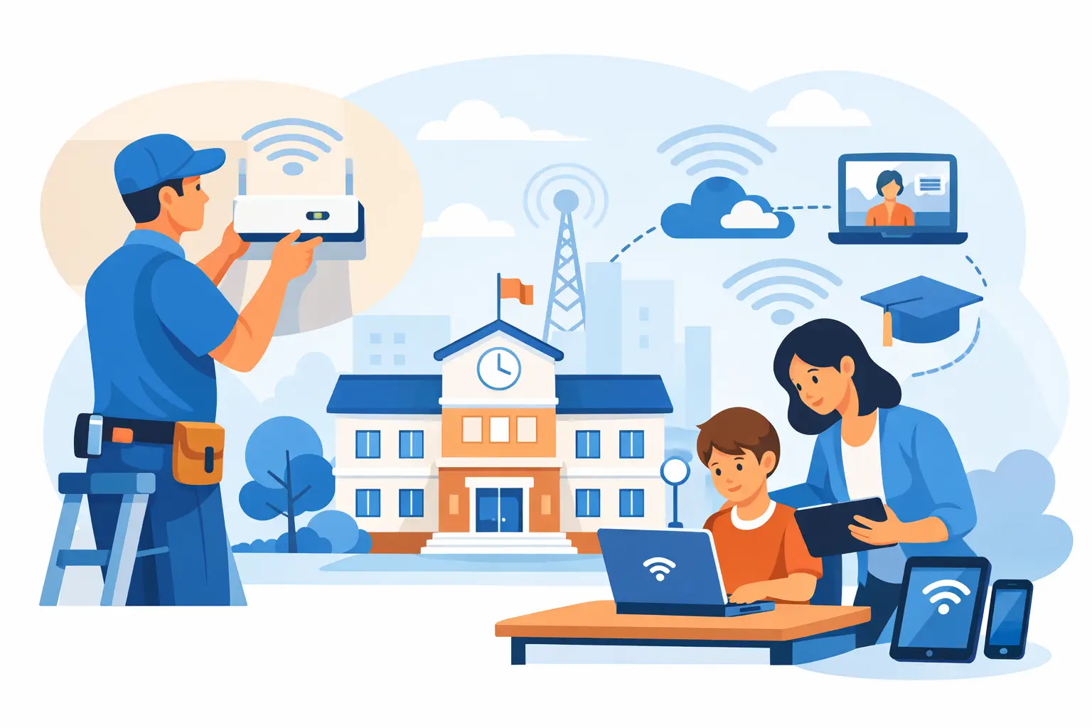 School WiFi Installation Services That Work